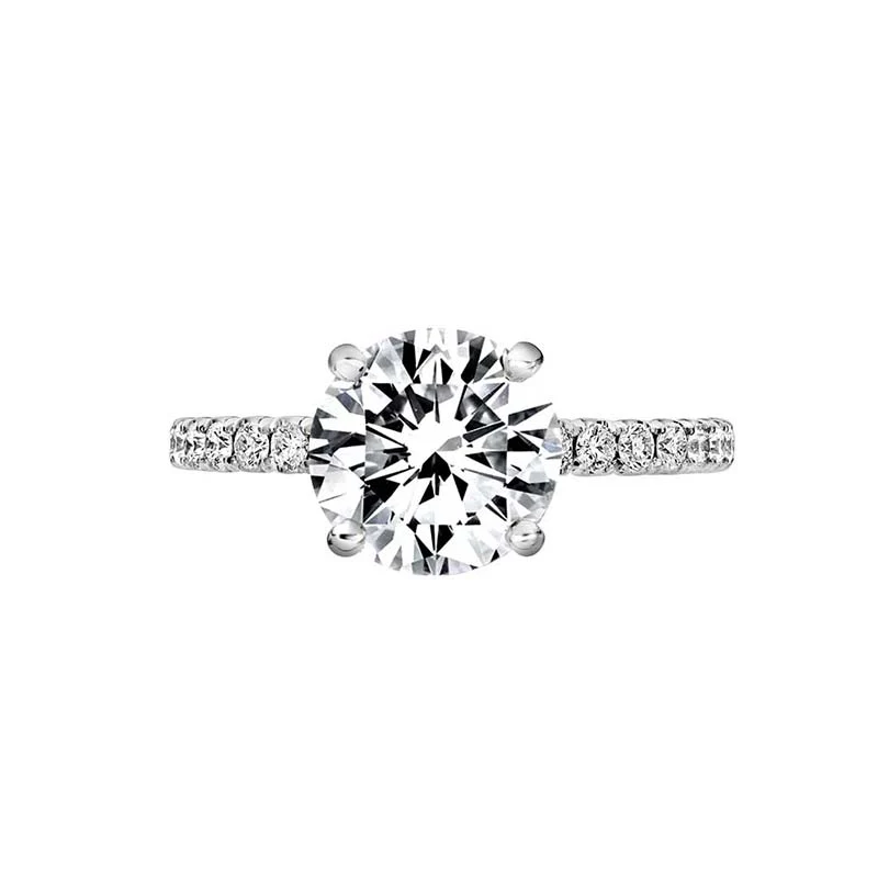 18K Gold and Diamond Engagement Ring