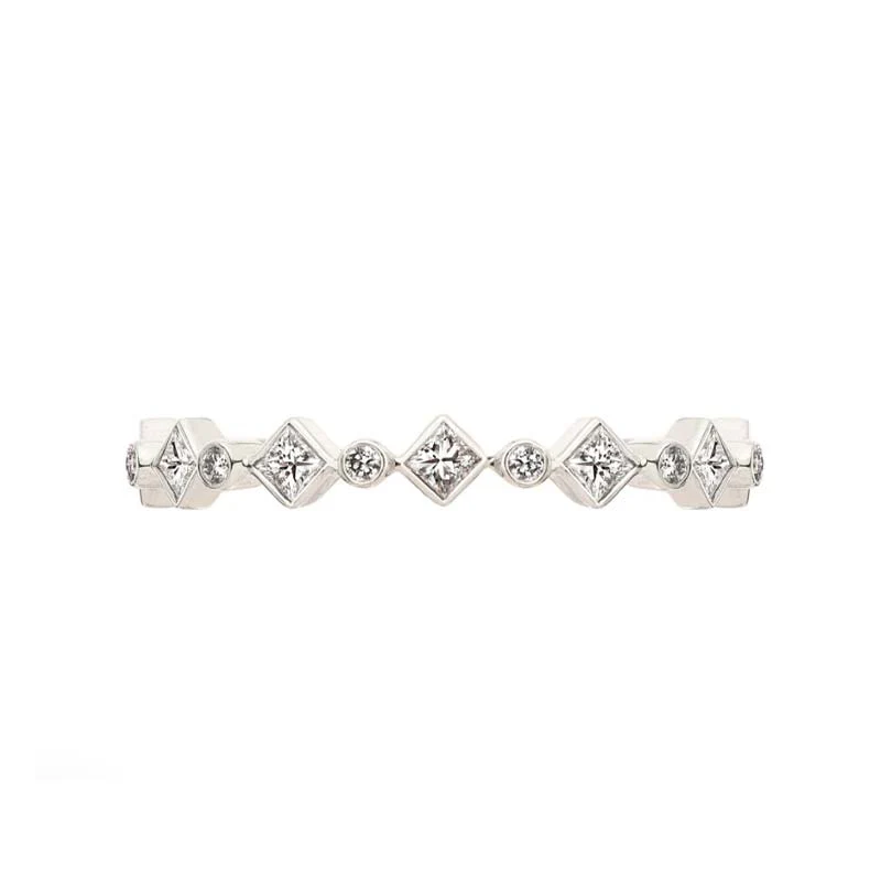Catherine White Diamond Band