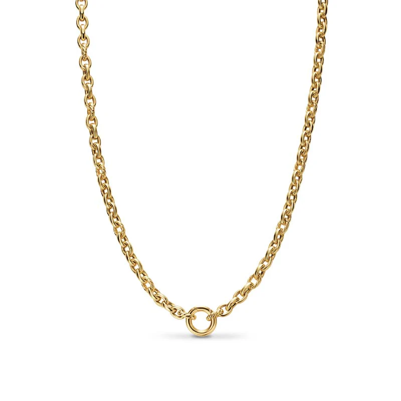 DY Mercer Petite Chain Necklace in Yellow Gold