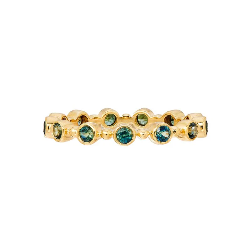 Green Sapphire Petit Bubble Band