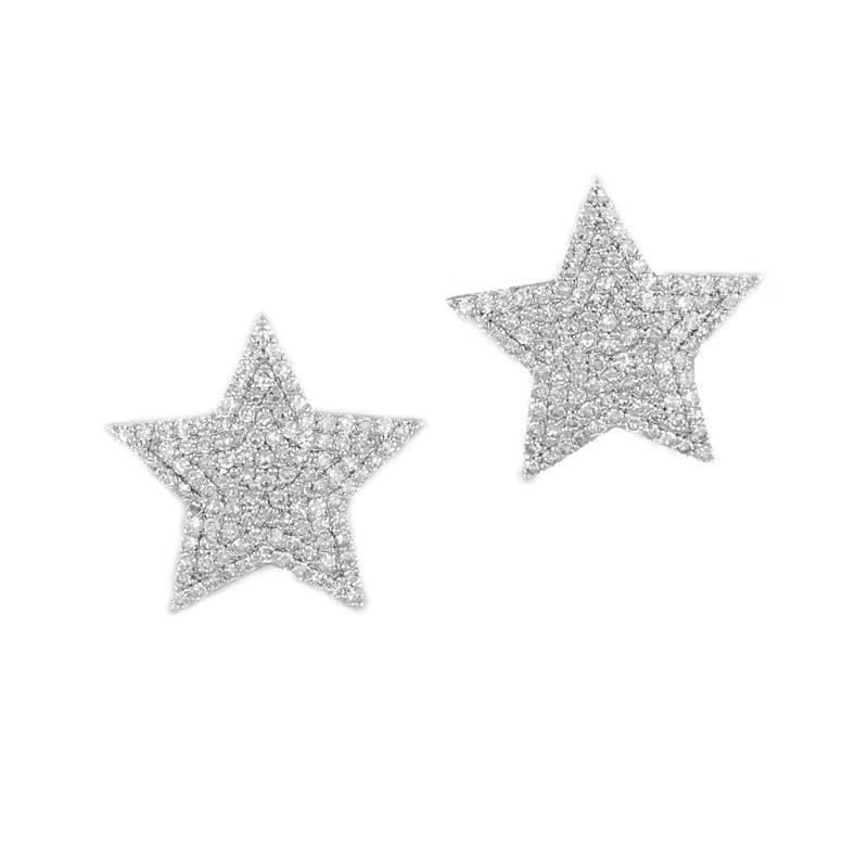 Large Infinity Star Earrings