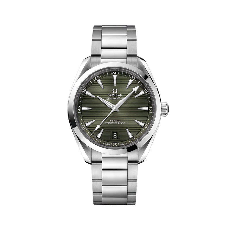 Seamaster Aqua Terra 150M Co-Axial Chronometer Green Dial Watch, 41mm