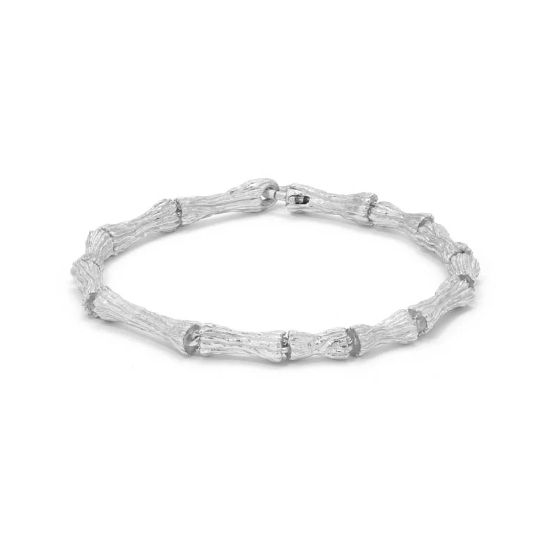 Timor Medium Scale Sterling Silver Bracelet